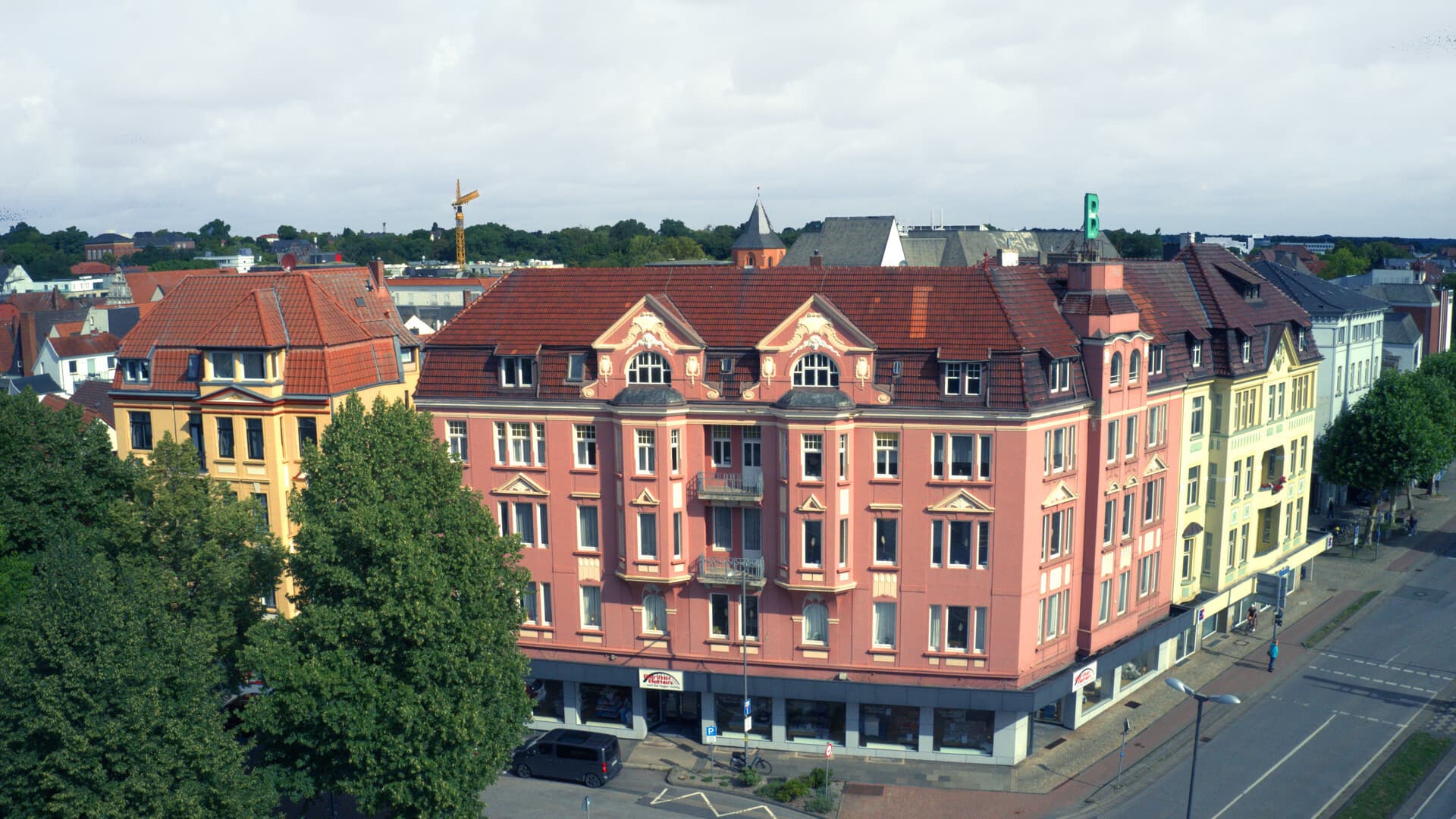 Historischer Gewerbekomplex in der Mindener Innenstadt