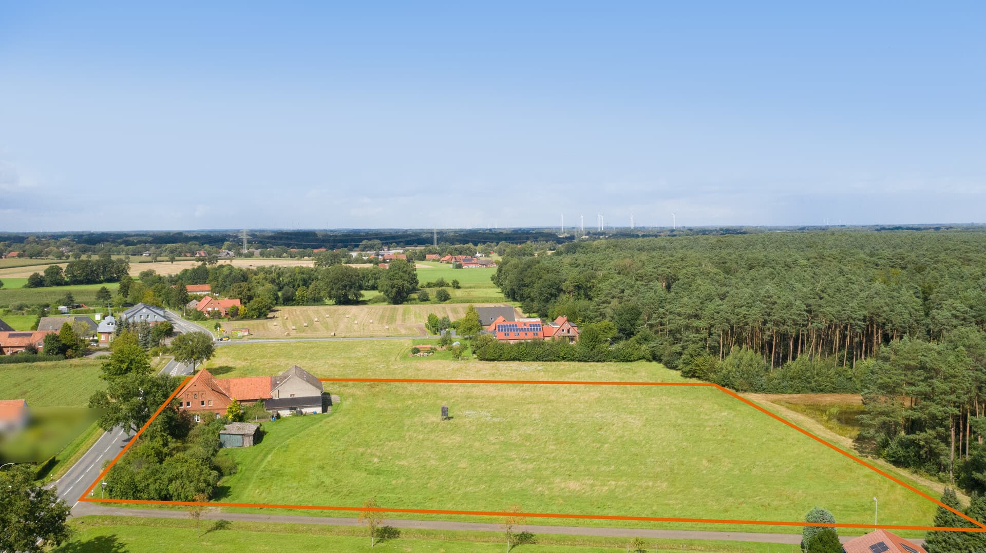Resthof mit > 10.000 m² Grundstück nähe Minden